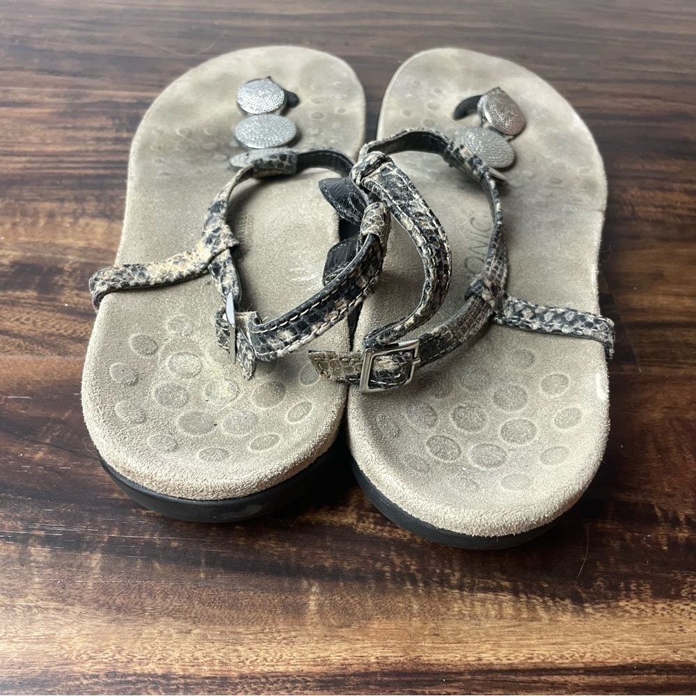 Vionic Lizbeth Women's T-strap Orthotic Sandal Size 10 - Picture 4 of 11